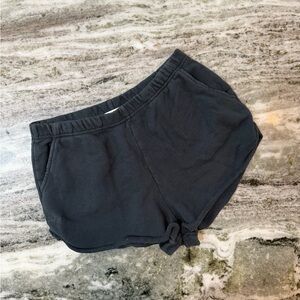Spiritual Gangster Black Sweat Shorts 
Medium
